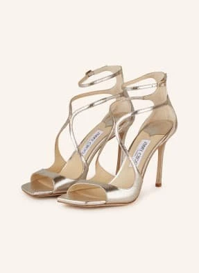 Jimmy Choo Sandały Na Obcasie Azia 95 silber