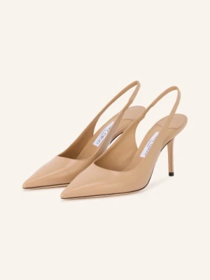 Jimmy Choo Slingpumps Love 85 beige