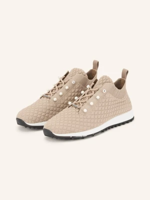 Jimmy Choo Sneakersy Veles Z Ozdobnymi Perełkami grau BEŻOWY