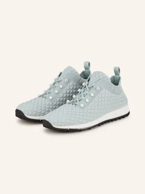 Jimmy Choo Sneakersy Veles Z Ozdobnymi Perełkami gruen
