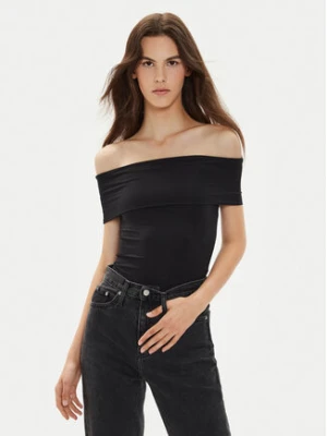 JJXX Bluzka Saga 12273790 Czarny Slim Fit