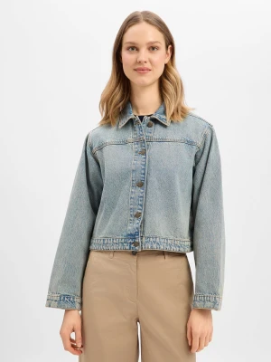 JJXX Damska kurtka dżinsowa - Norma Kobiety Bawełna (100%) niebieski jednolity,