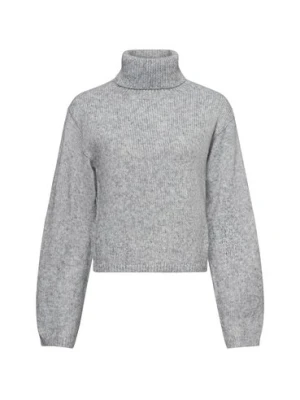 JJXX Damski sweter z dzianiny - JXRosanna Kobiety Sztuczne włókno szary jednolity,