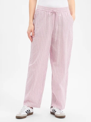 JJXX Damskie spodnie materiałowe - Zoe Kobiety Bawełna (100%) różowy,