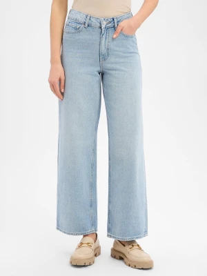 JJXX Dżinsy z szerokimi nogawkami - Tokio Kobiety Jeansy niebieski jednolity,