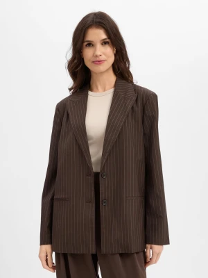 JJXX marynarka oversize Kobiety brązowy