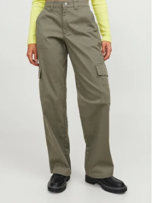 JJXX Spodnie materiałowe 12236946 Zielony Regular Fit