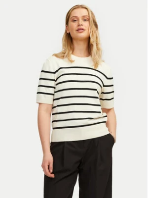 JJXX Sweter Layla 12254368 Écru Regular Fit Kremowy
