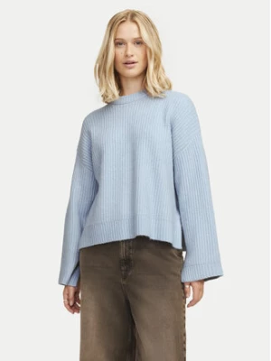 JJXX Sweter Sigga 12255358 Błękitny Relaxed Fit