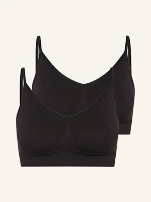 Jockey Biustonosz Bustier, 2 Szt. schwarz