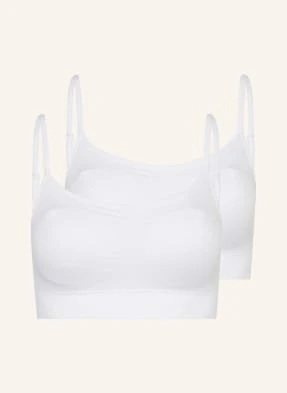 Jockey Biustonosz Bustier, 2 Szt. weiss