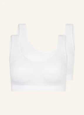 Jockey Biustonosz Bustier Modern Micro Seamfree, 2 Szt weiss