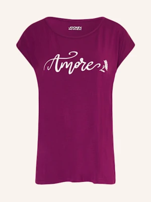 Jockey Koszulka Od Piżamy Supersoft Lounge And Fashion rot