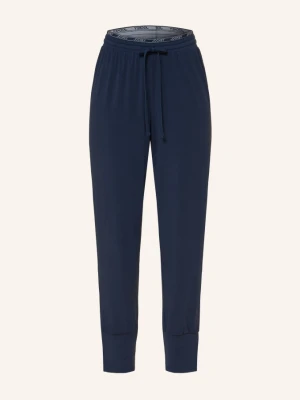 Jockey Spodnie Do Spania Soft Touch Luxe blau GRANATOWY