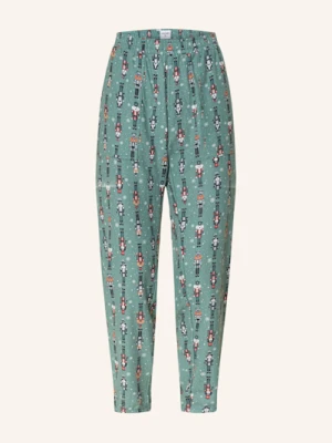 Jockey Spodnie Od Piżamy Everday Flannel Z Flaneli gruen