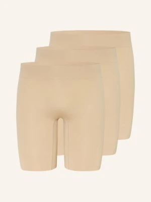 Jockey Zestaw 3 Par Długich Spodni Ultralight Smoothing Cooling beige