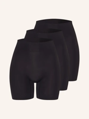 Jockey Zestaw 3 Par Długich Spodni Ultralight Smoothing Cooling schwarz