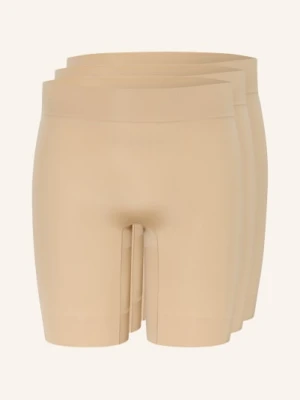 Jockey Zestaw 3 Sztuk Długich Spodni Ultralight Smoothing beige