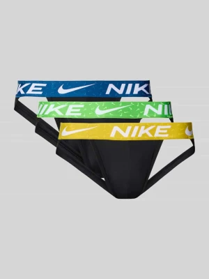 Jockstrap z detal z logo w zestaw 3 szt. Nike