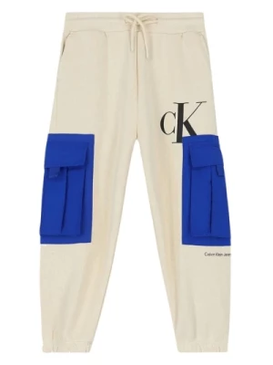 Joggers z Logo w Miękkiej Bawełnie Calvin Klein Jeans