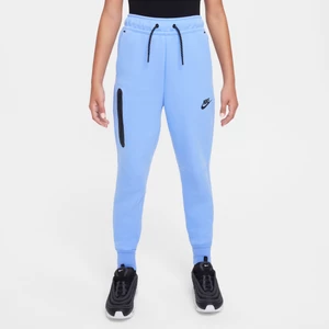 Joggery dla dużych dzieci (dziewcząt) Nike Sportswear Tech Fleece - Niebieski