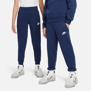 Joggery dla dużych dzieci Nike Club Fleece - Niebieski