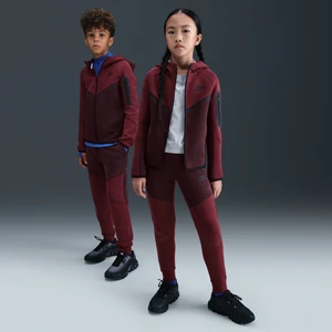 Joggery dla dużych dzieci Nike Tech Fleece - Czerwony