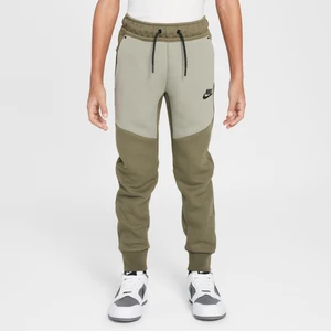 Joggery dla dużych dzieci Nike Tech Fleece - Zieleń