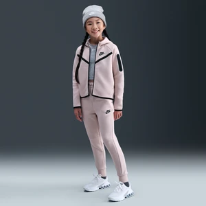 Joggery dziewczęce Nike Sportswear Tech Fleece - Różowy