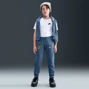 Joggery piłkarskie dla dużych dzieci (chłopców) Nike Atlético Madryt Club - Niebieski