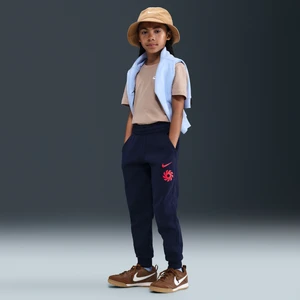 Joggery piłkarskie dla dużych dzieci Erling Haaland Club Fleece - Niebieski Nike