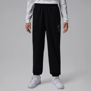 Joggery piłkarskie dla dużych dzieci Jordan Club - Czerń