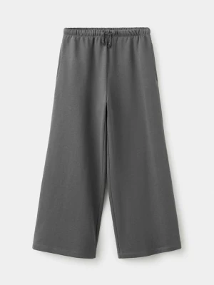 Joggery z bawełny z troczkami antracytowy - Dzieci - - MANGO KIDS