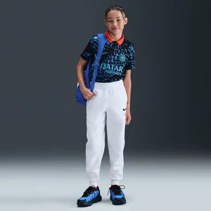 Joggery z dzianiny dla dużych dzieci (chłopców) Nike Sportswear - Biel
