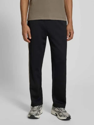 Jogpants o kroju regular fit z dodatkiem bawełny model 'DOLOS' HUGO