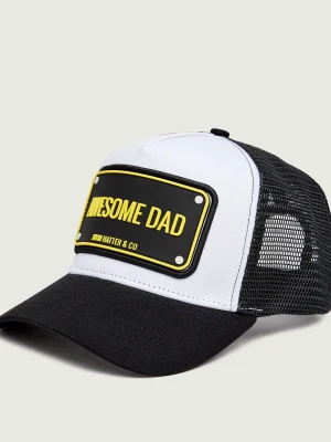 John Hatter Bejsbolówka Awesome Dad biały