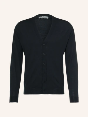 John Smedley Kardigan Bradrick Z Wełny Merynosowej schwarz CZARNY