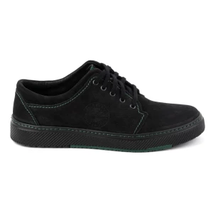 Joker Buty męskie skórzane casual 894J Czarny czarne