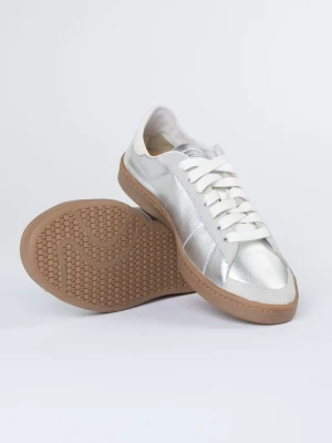 JOLANA & FENENA Skórzane sneakersy w kolorze srebrnym rozmiar: 39