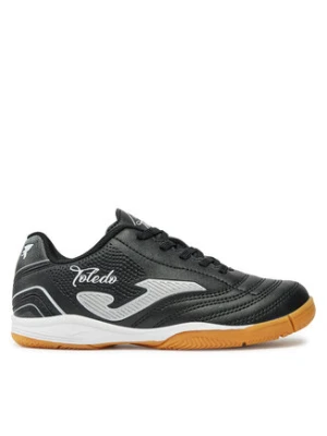 Joma Buty do piłki nożnej Toledo Jr Indoor TOJW2401IN Czarny