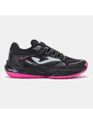 Joma Buty sportowe "Slam" w kolorze czarno-różowym rozmiar: 40