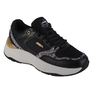 Joma C.404 Lady 2301 C404LS2301, Damskie, Czarne, buty sneakers, przewiewna siateczka, rozmiar: 37