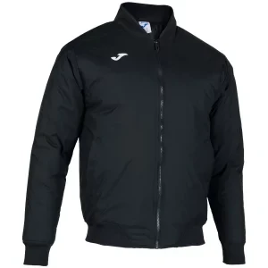 Joma Cervino Bomber Anorak Jacket 101293-100, Męskie, Czarne, kurtki, poliamid, rozmiar: M