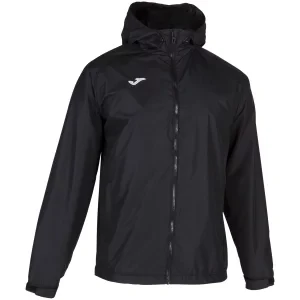Joma Cervino Polar Rain Jacket 101296-100, Męskie, Czarne, kurtki, poliester, rozmiar: S