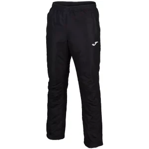 Joma Cervino Wadding Long Pants 100929-100, Męskie, Czarne, spodnie, poliester, rozmiar: L