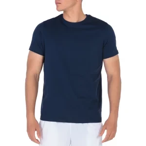 Joma Desert Tee 101739-331, Męskie, Granatowe, t-shirty, bawełna, rozmiar: L