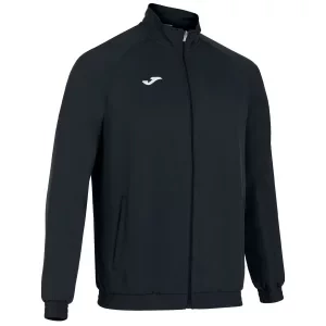 Joma Doha Microfiber Jacket 101579-100, Męskie, Czarne, bluzy, poliester, rozmiar: L