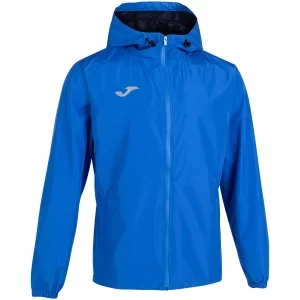 Joma Elite VII Rain Jacket 102235-700, Męskie, Niebieskie, kurtki, poliester, rozmiar: L