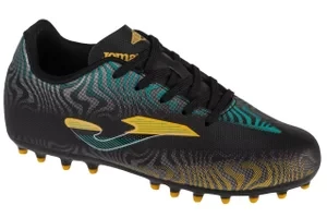 Joma Evolution Jr 2401 AG EVJW2401AG, Dla chłopca, Czarne, buty piłkarskie - korki, skóra syntetyczna, rozmiar: 33