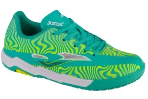 Joma Evolution Jr 2415 IN EVJW2415IN, Dla chłopca, Niebieskie, buty halowe - halówki, skóra syntetyczna, rozmiar: 32